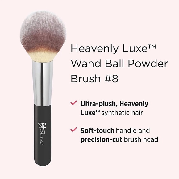 It Cosmetics LUXE WAND BALL POWDER BRUSH #8 • Make up brush - Picture 2 of 3